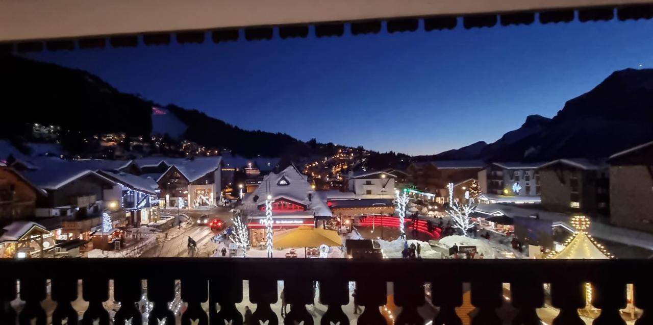 Bellevue Centre, Wifi, Mountain View Apartment Les Carroz d'Araches Luaran gambar