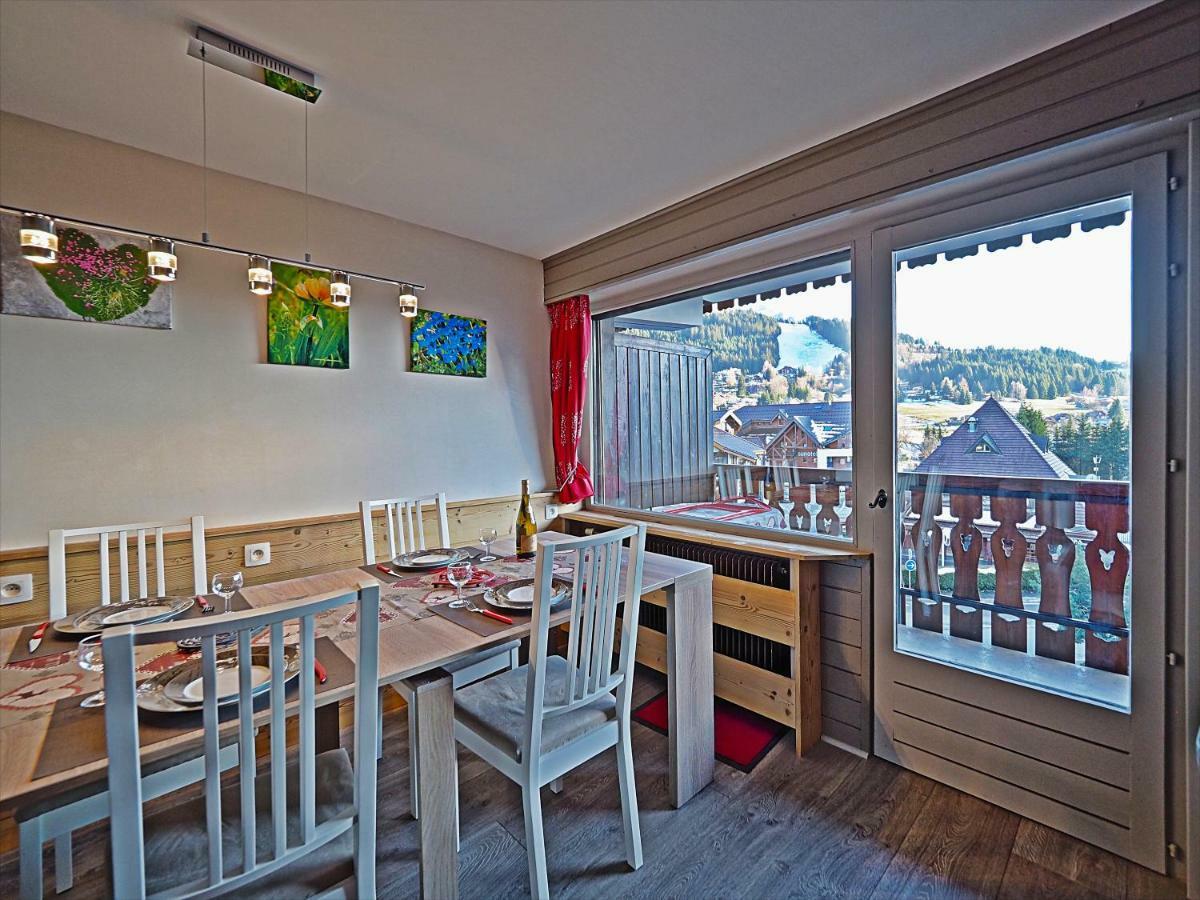 Bellevue Centre, Wifi, Mountain View Apartment Les Carroz d'Araches Luaran gambar