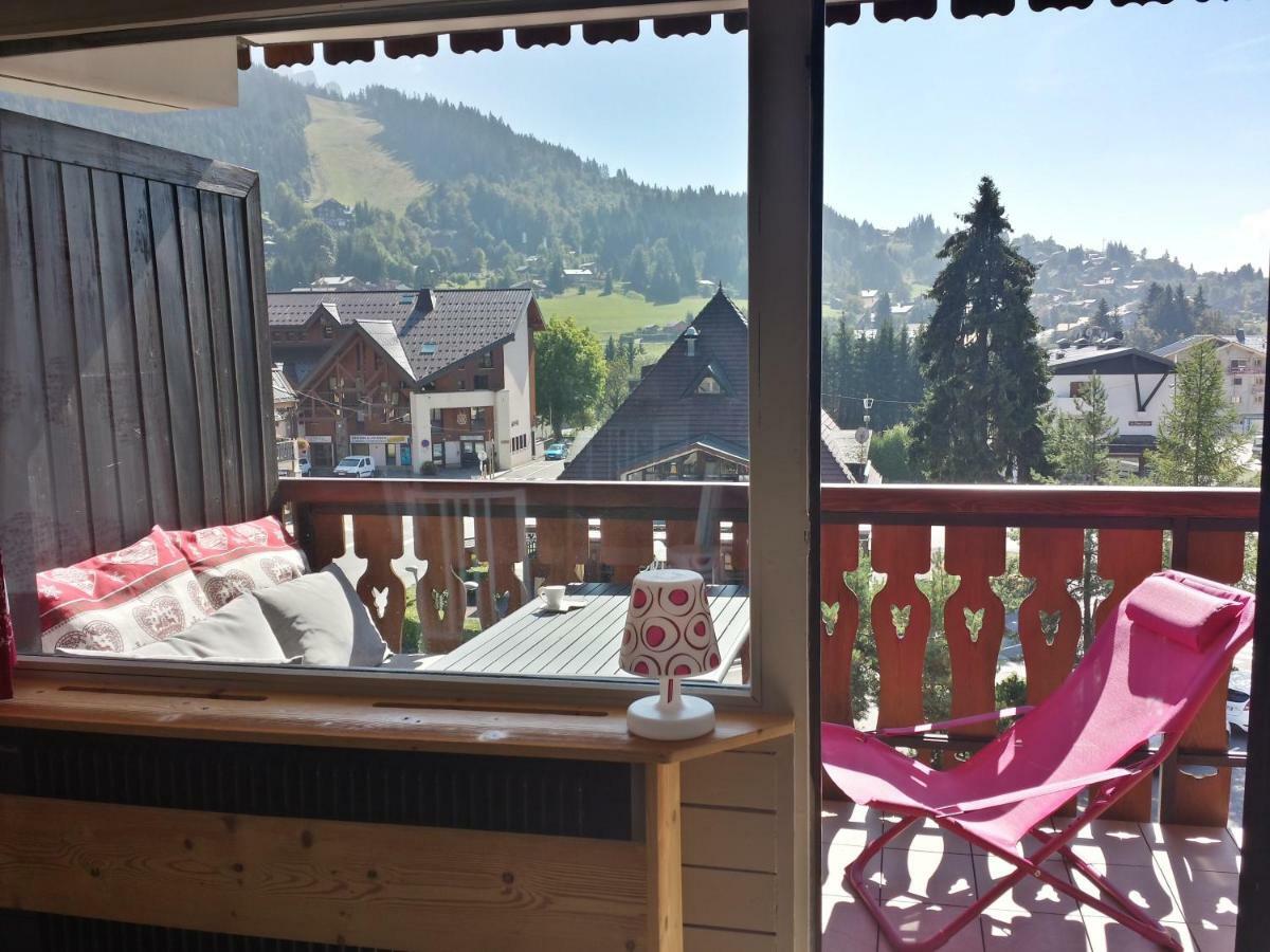 Bellevue Centre, Wifi, Mountain View Apartment Les Carroz d'Araches Luaran gambar